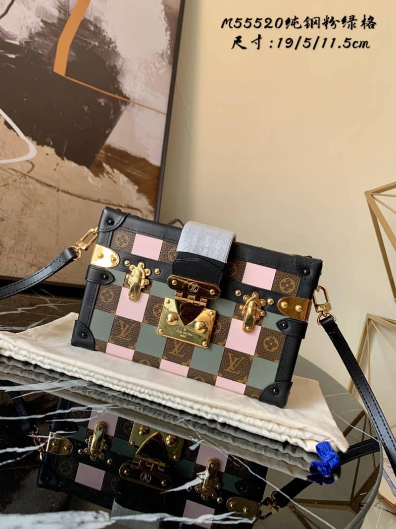 Best Replica Louis Vuitton Peptite Malle 2 Tone Replica Trunk M55520 - Colareps