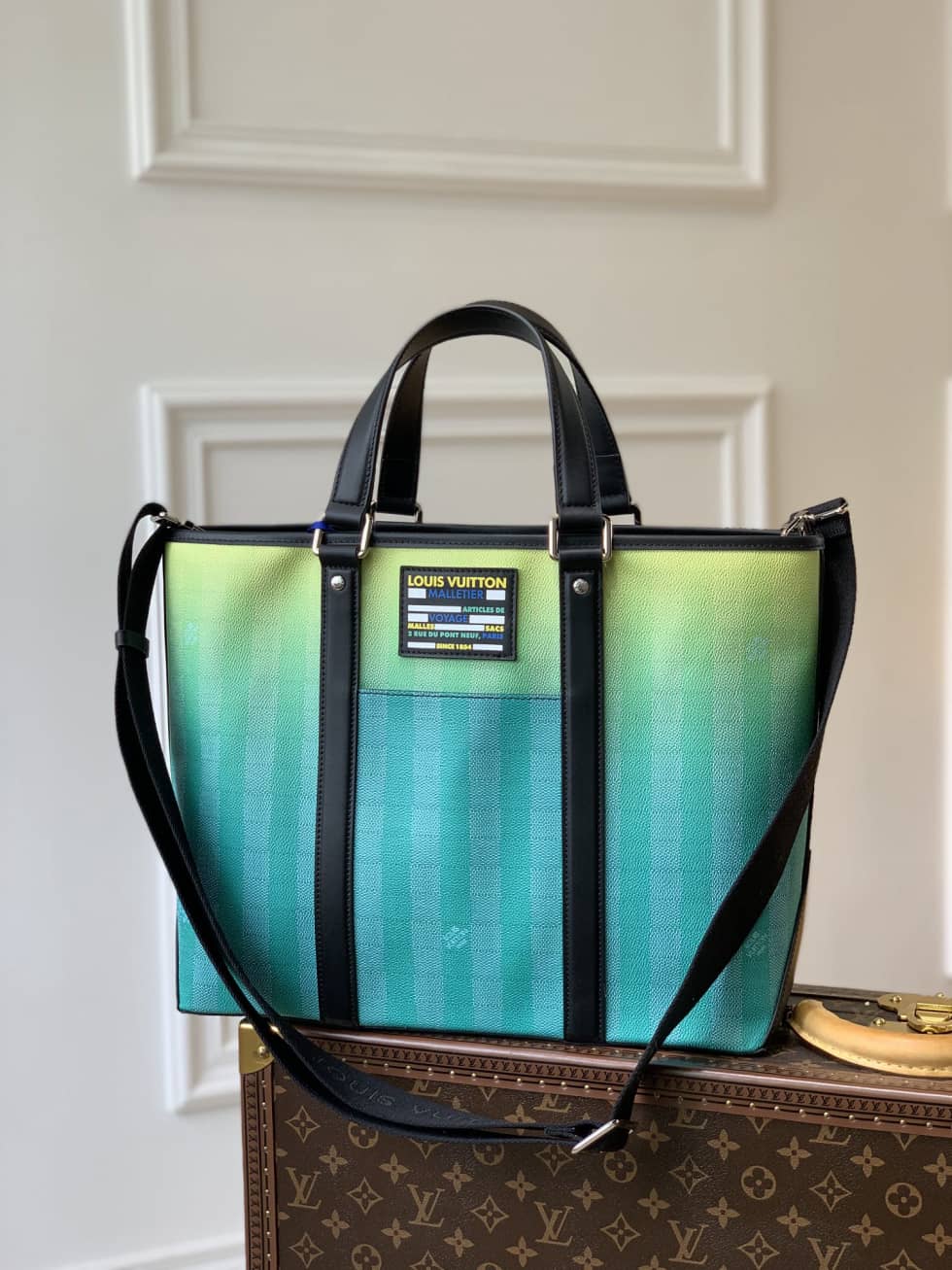 Best Replica LV Tote Dupe Wkd PM Gradient Green M59919 Replica Tote - Colareps