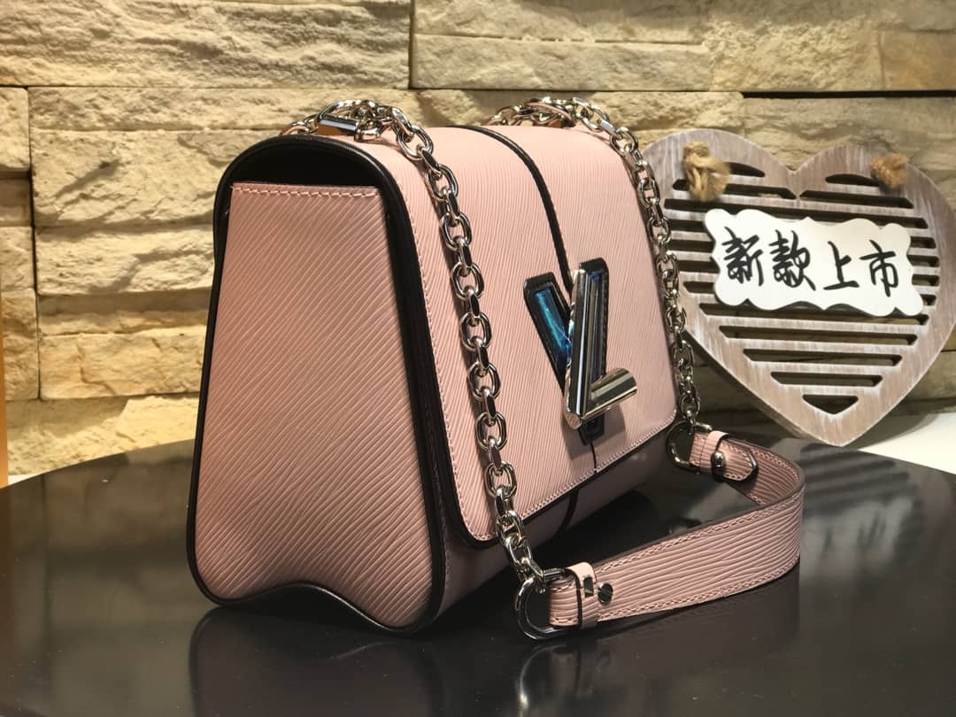 Best Replica Louis Vuitton Replica Bags Twist PM Epi Leather Replicas Handbag Pink - Colareps