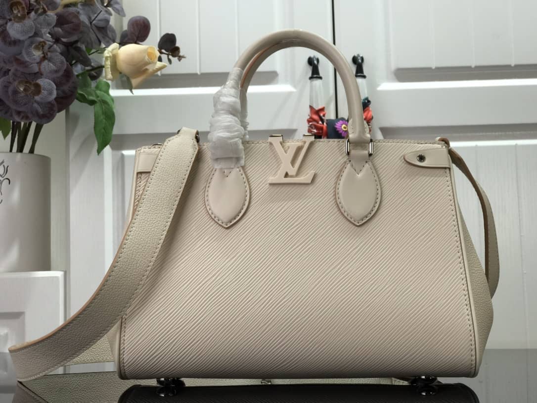 Best Replica Louis Vuitton Grenelle PM Tote Replica Apricot M57681 - Colareps