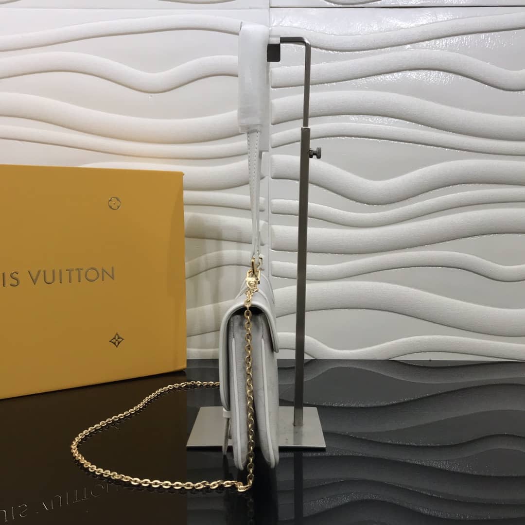 Best Replica Louis Vuitton Vintage Monogram Canvas Replica Shoulder Bag Gray M51162 - Colareps