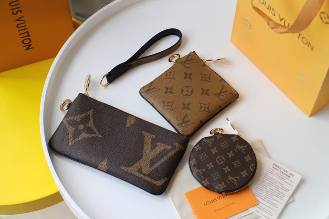 Best Replica Louis Vuitton Multi Pochette Accessoires Replica Crossbody Bag Yellow M44840 - Colareps