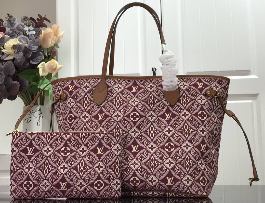 Best Replica Louis Vuitton Neverfull Dupe MM Since 1854 Monogram Tote M57273 - Colareps