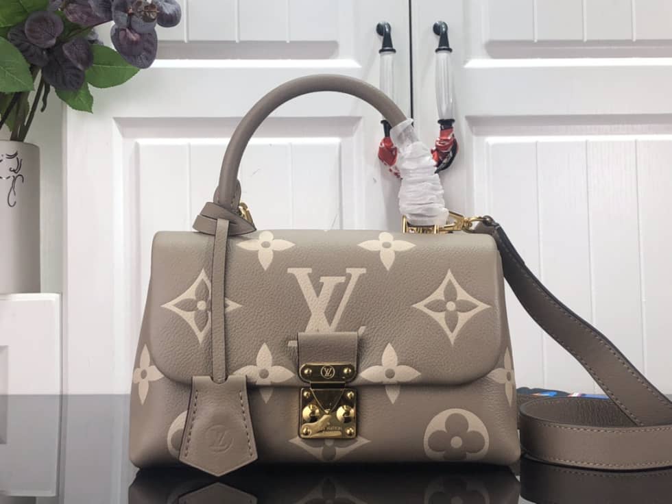 Best Replica Louis Vuitton Madeleine BB Monogram Beige M46008 Replica Shoulder Bag - Colareps