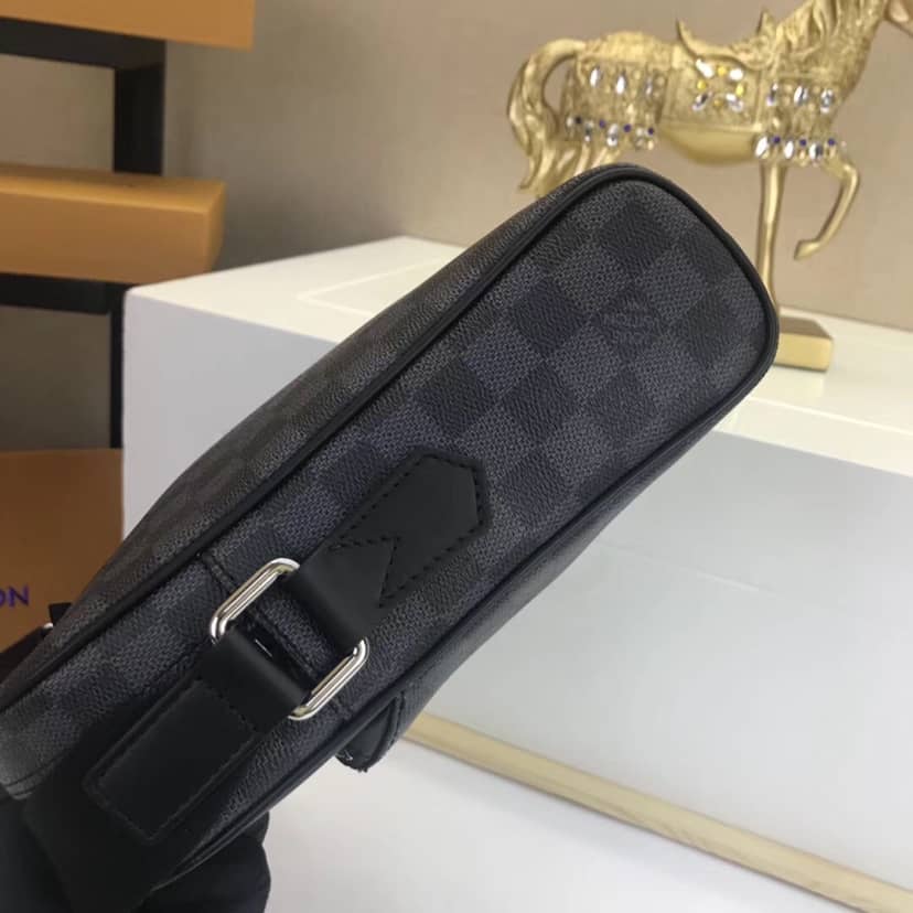 L0vis Vvtt0n Damier Graphite Dayton Reporter PM Replica Shoulder Bag N41408