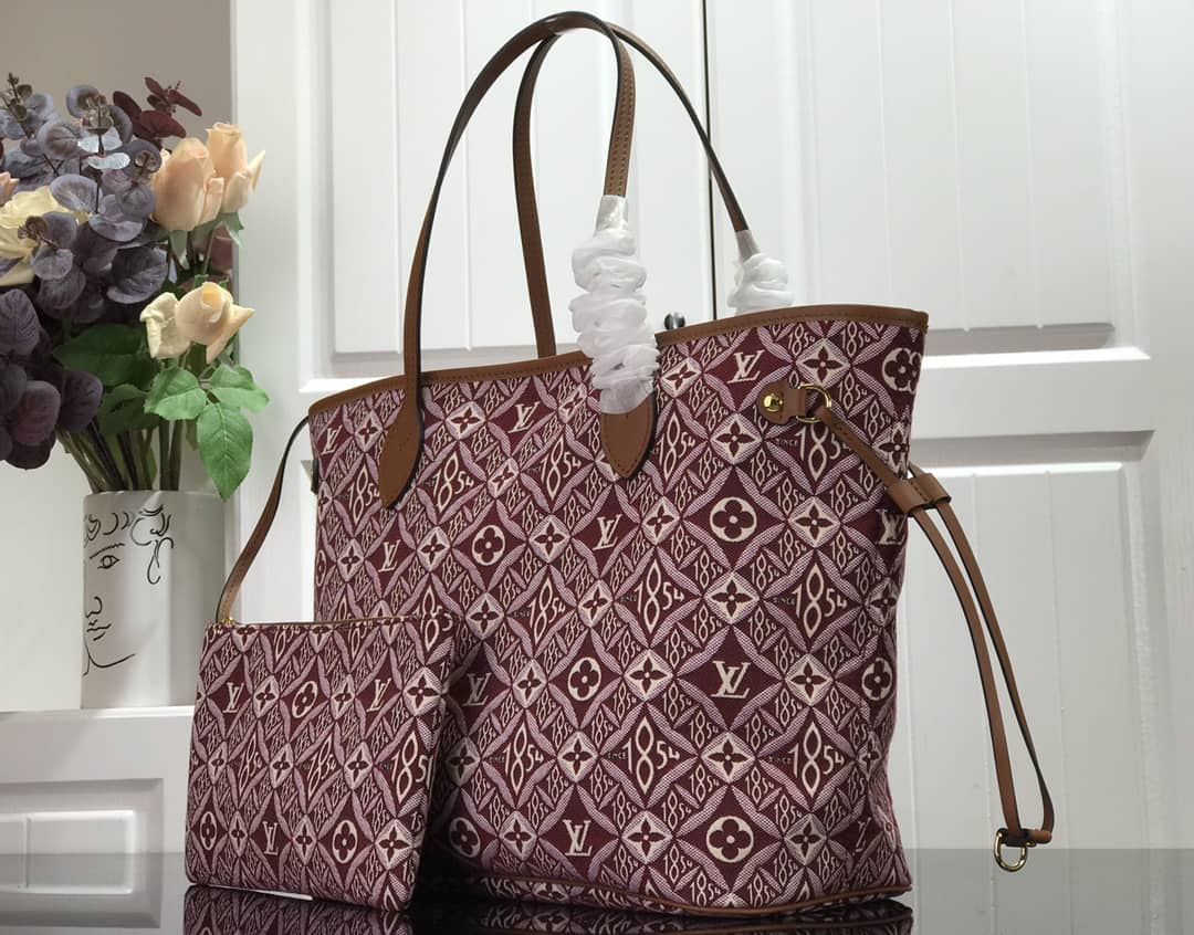 Best Replica Louis Vuitton Neverfull Dupe MM Since 1854 Monogram Tote M57273 - Colareps