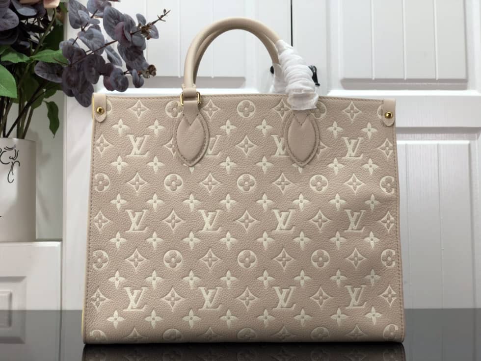Best Replica Louis Vuitton OntheGo MM Monogram Empreinte M46128 Replica Tote - Colareps