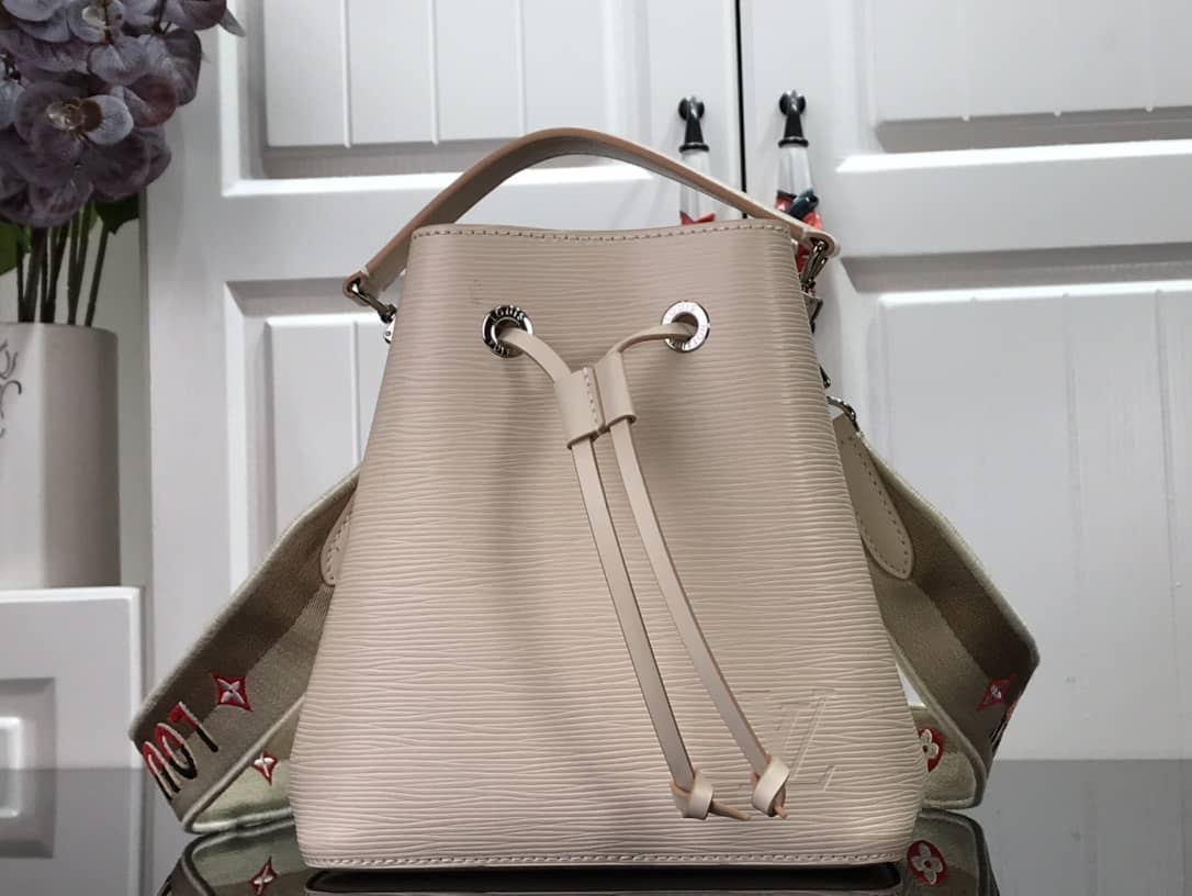 Best Replica Louis Vuitton Neonoe BB Replica Bucket Bag Apricot M57693 - Colareps