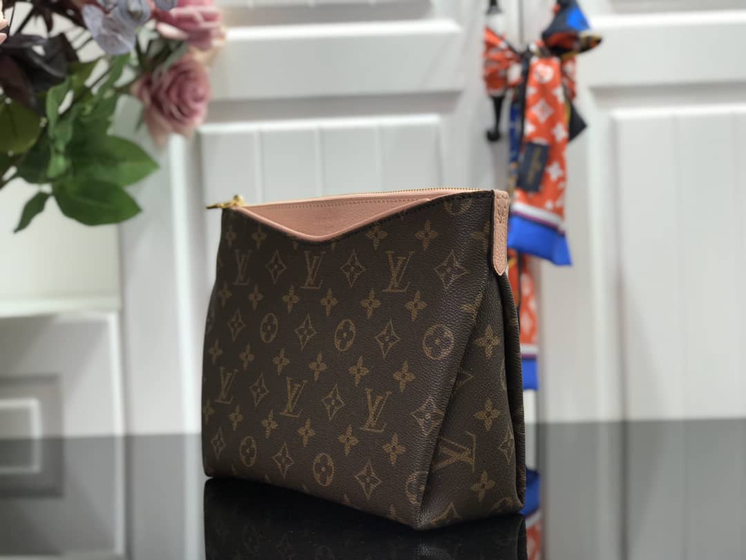 Best Replica Louis Vuitton Pallas Beauty Case Monogram Canvas Replica Pink M64123 - Colareps
