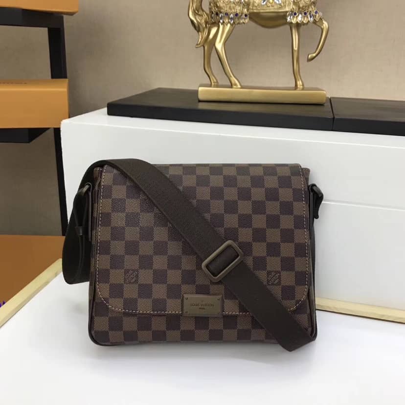 Best Replica Louis Vuitton Damier Ebene Macassar Replica Shoulder Bag M41213 - Colareps