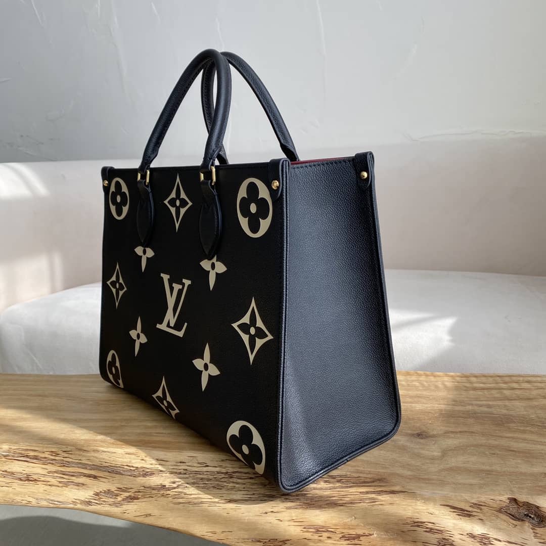 Best Replica Louis Vuitton Empreinte OnTheGo MM Bag Replica Black M45495 - Colareps