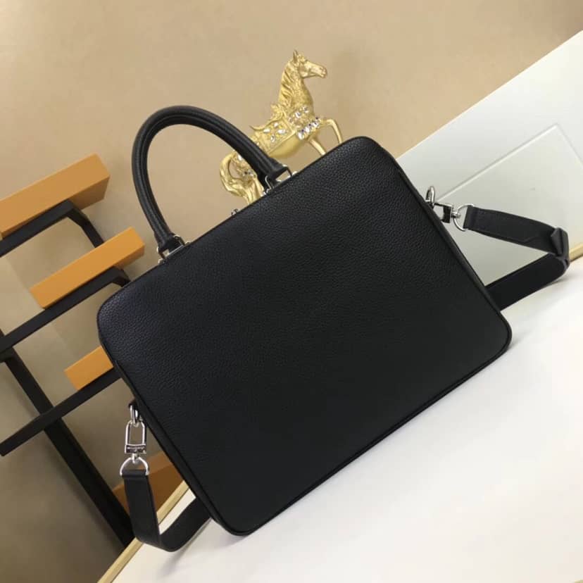 Best Replica Louis Vuitton Armand Briefcase Bag Replica Black M42680 - Colareps