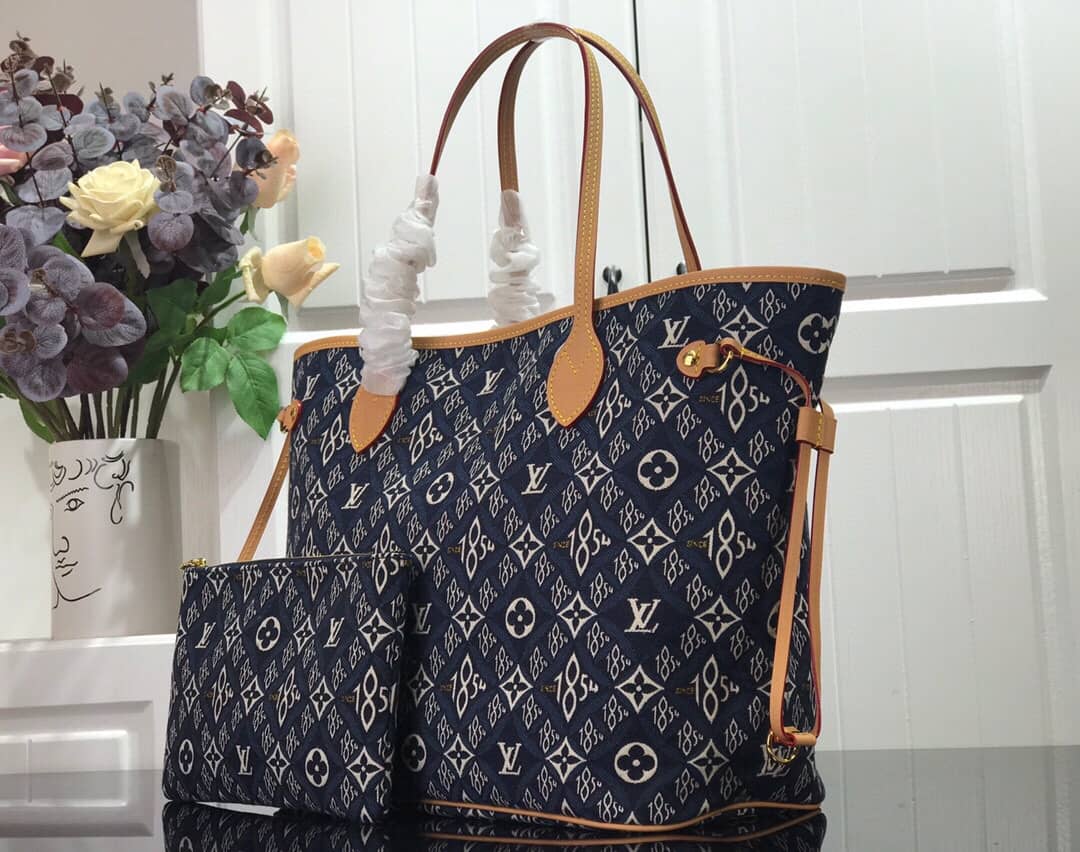 Best Replica Louis Vuitton Since 1854 Neverfull MM Bag Replica M57484 - Colareps