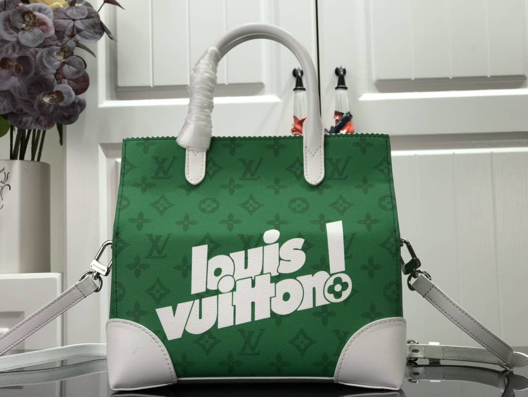 Best Replica Louis Vuitton Vintage Litter Bag Monogram Canvas Everyday Signature Replica - Colareps