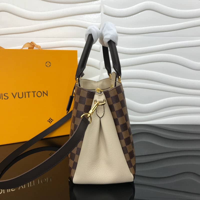 Best Replica Louis Vuitton Damier Ebene Canvas Brittany Bag Replica Apricot M41674 - Colareps