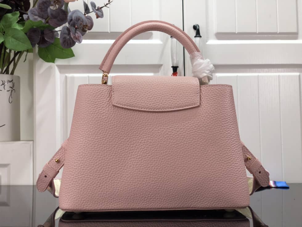 Best Replica Louis Vuitton Capucines BB Pink M59597 Replica Shoulder Bag - Colareps