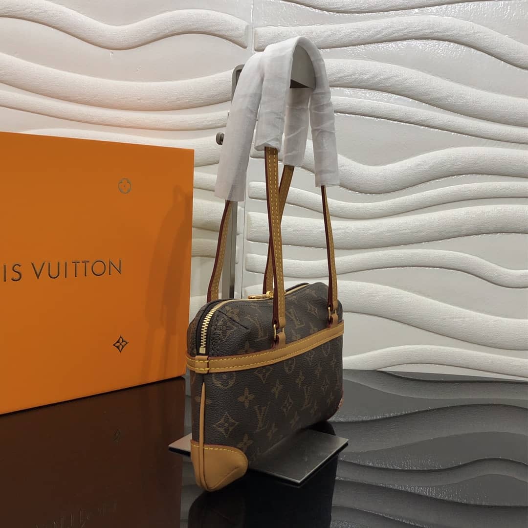 Best Replica Louis Vuitton Monogram Mini Kusan Shoulder Bag Replica M51143 - Colareps