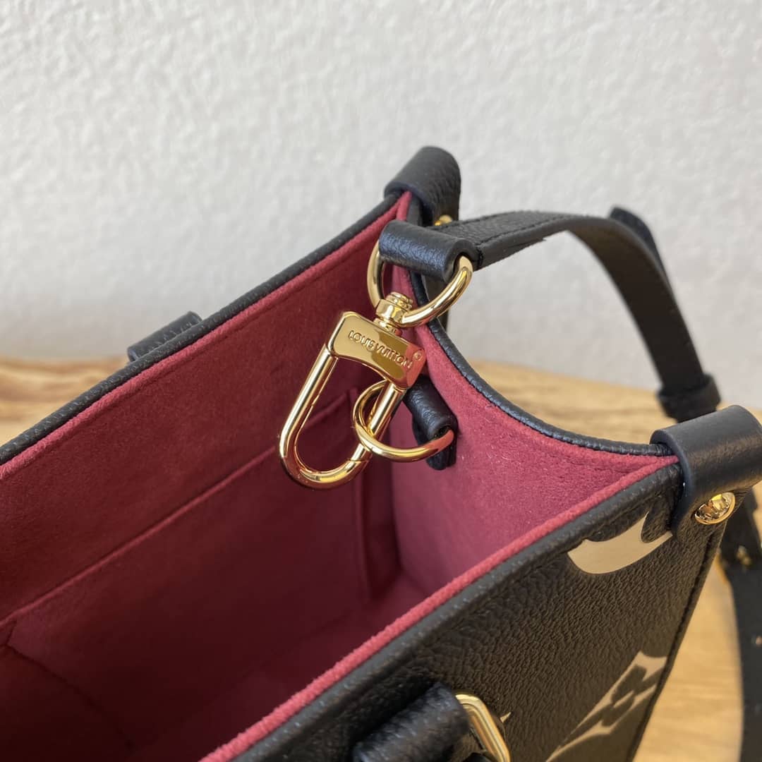 Best Replica Louis Vuitton Mini Onthego Tote Replica Black M45560 - Colareps