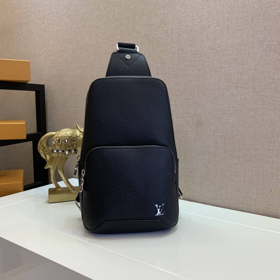 Best Replica LV Avenue Taiga Leather Replica Sling Bag M30443 - Colareps