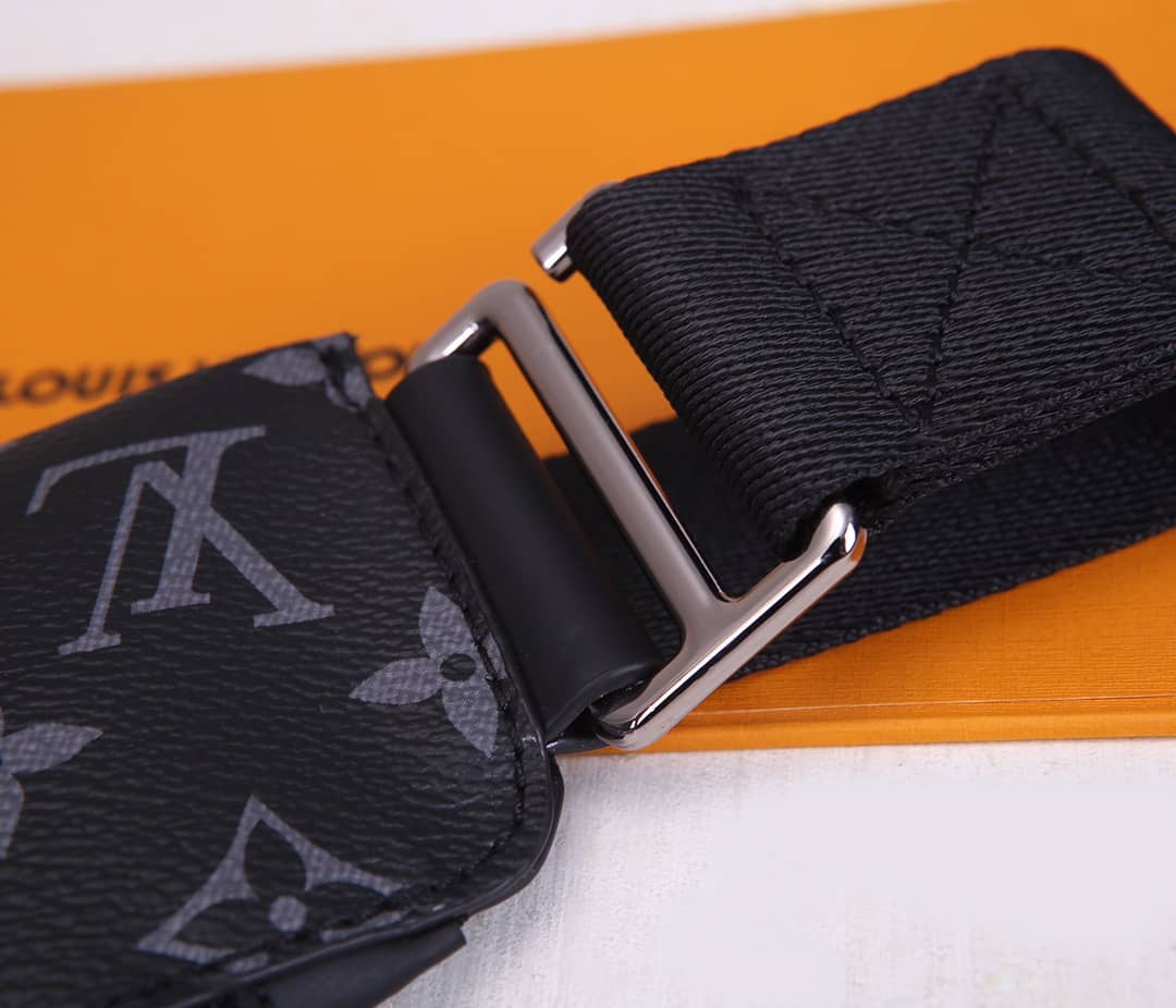 Best Replica LV Bum Bag Dupe Monogram Eclipse Waist Pouch hip body M42906(ColaReps) - Colareps