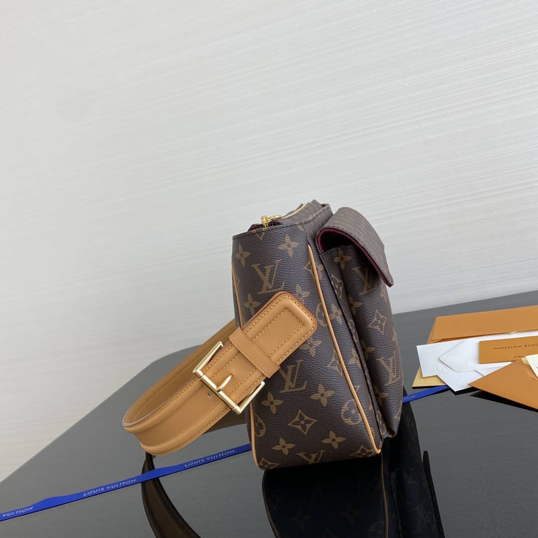 Best Replica Louis Vuitton Viva Cite GM Monogram Canvas Replica Shoulder Bag - Colareps