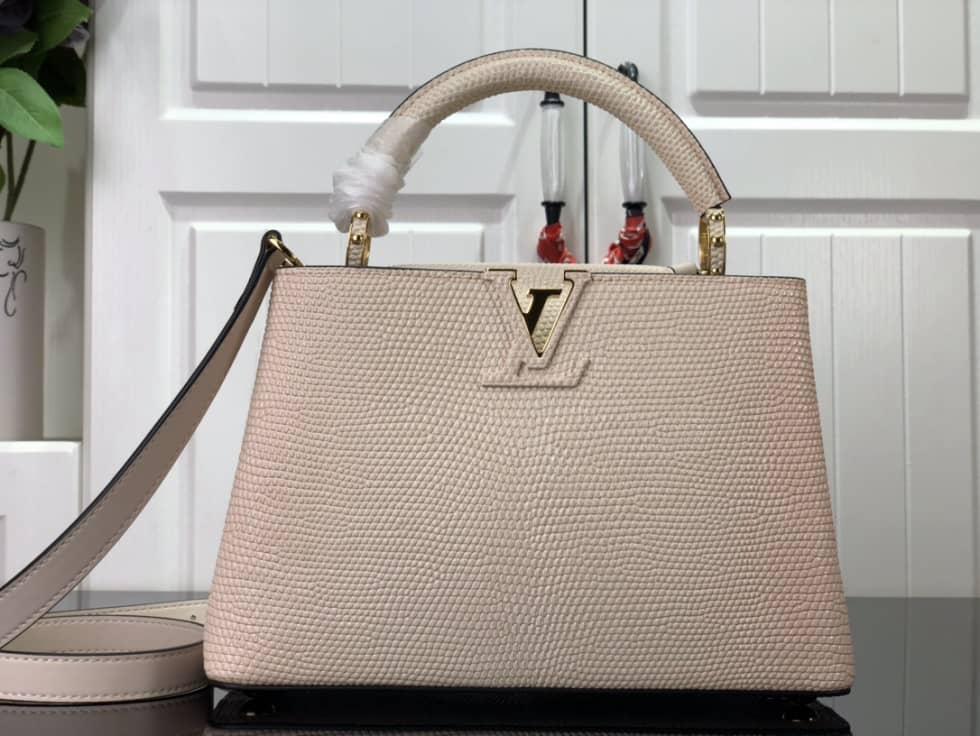 Best Replica Louis Vuitton Capucines BB Collection Pink N98093 Replica Shoulder Bag - Colareps