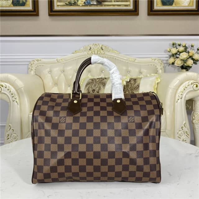 Best Replica Louis Vuitton Replica Bags Speedy 30 Damier Ebene N41364 - Colareps