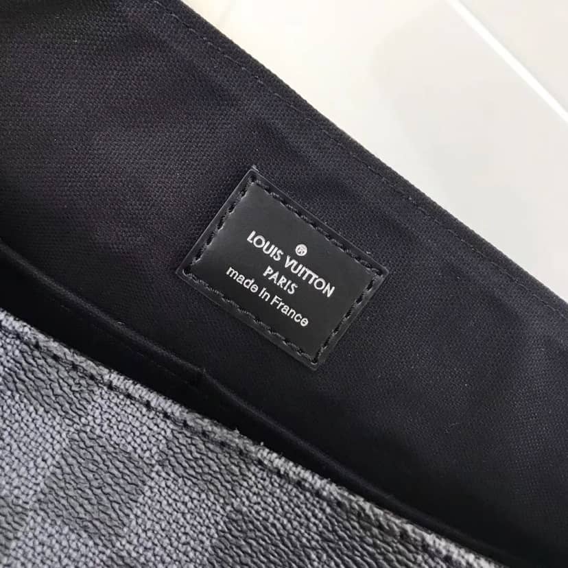 L0vis Vvtt0n District PM Damier Graphite Replica Shoulder Bag N41260