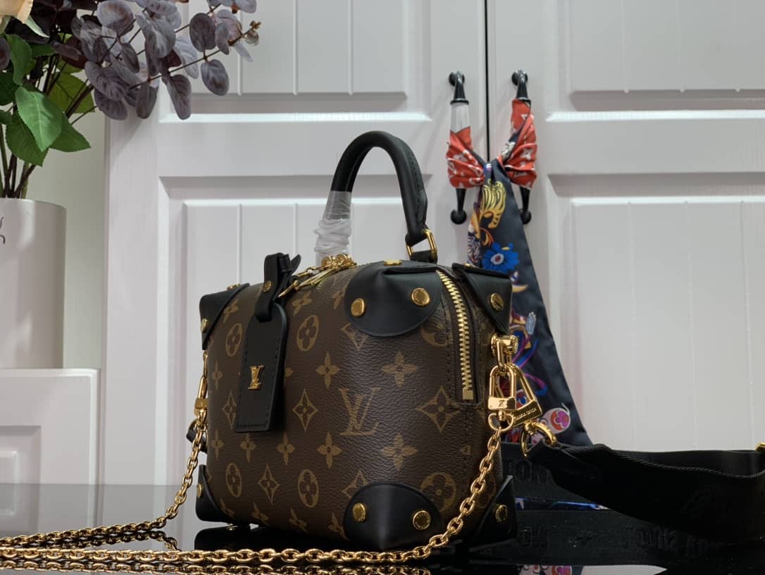 Best Replica Louis Vuitton Petite Malle Souple Monogram Bag Replica M45571 - Colareps
