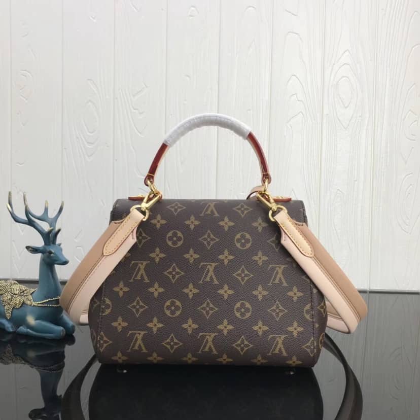 Best Replica Louis Vuitton Cluny BB Monogram Canvas Shoulder Handbag Replica Purple M42738 - Colareps