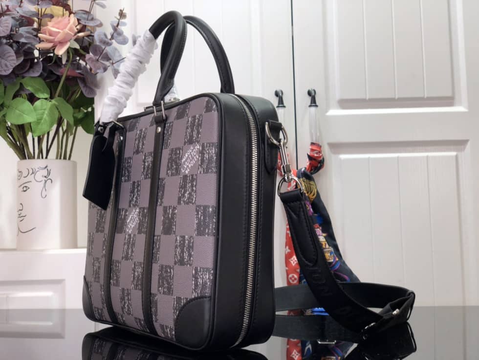 Best Replica Louis Vuitton Sirius Briefcase Graphite N50072 Replica Messenger Bag - Colareps
