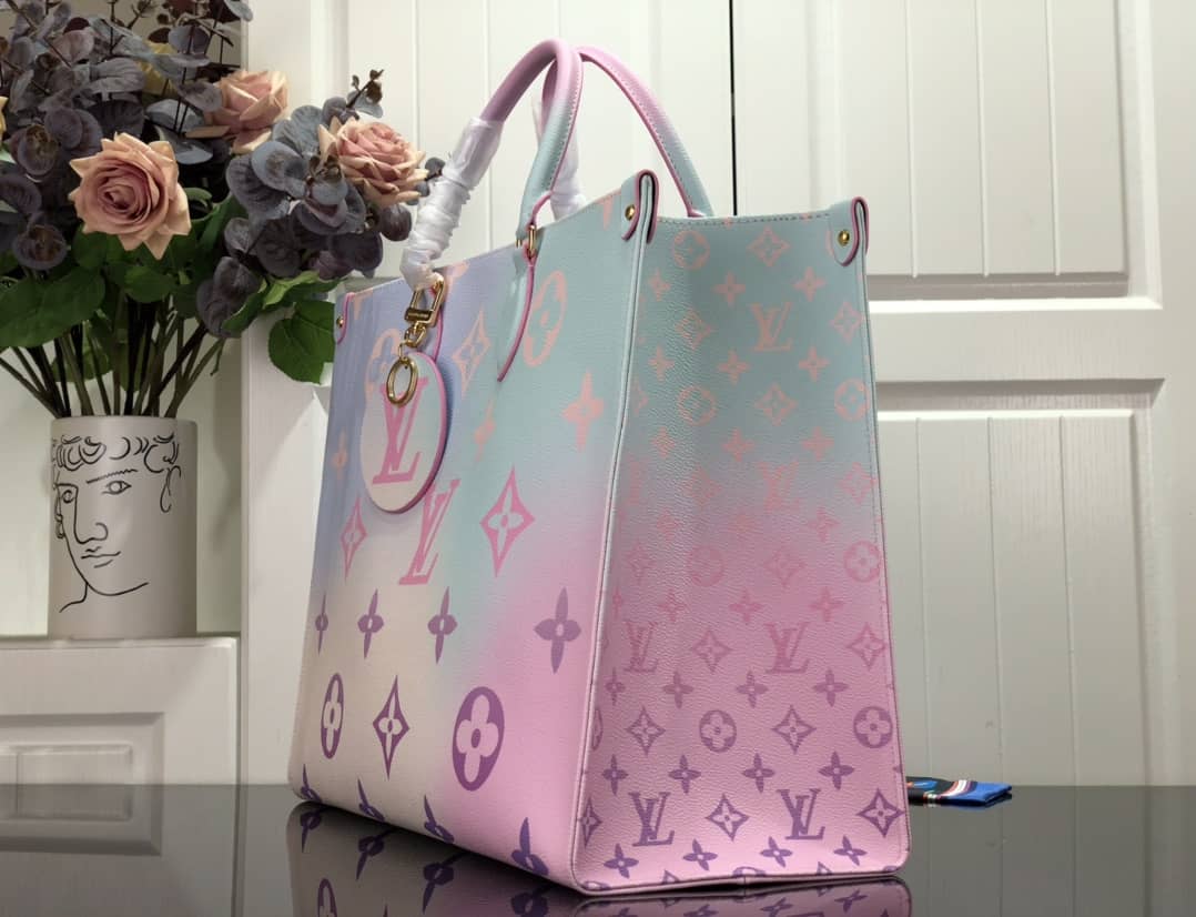 Best Replica Louis Vuitton Onthego GM Sunrise Pastel M46076 Replica Tote - Colareps