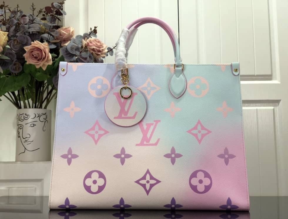 Best Replica Louis Vuitton Onthego GM Sunrise Pastel M46076 Replica Tote - Colareps