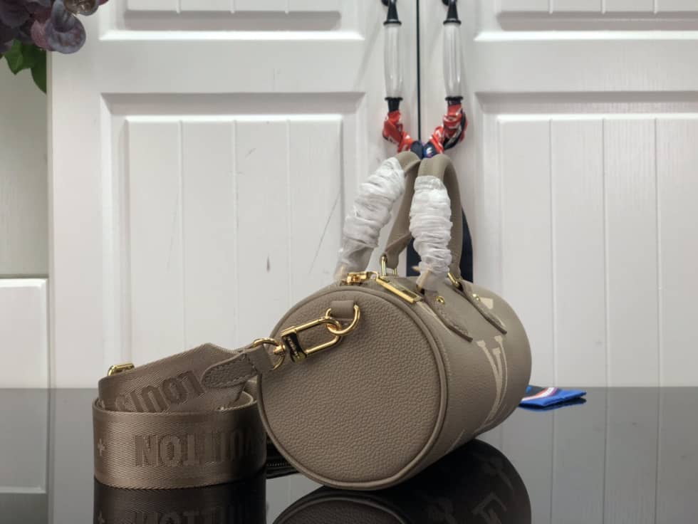 Best Replica Louis Vuitton Papillon BB Bicolour Monogram Empreinte Leather M46031 Replica Shoulder Bag - Colareps