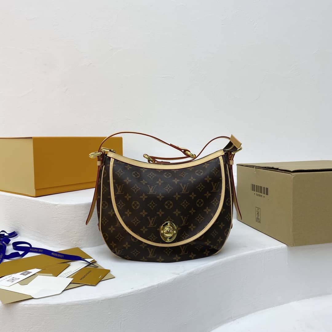Best Replica Louis Vuitton Tulum GM Monogram Canvas Replica Shoulder Bag - Colareps