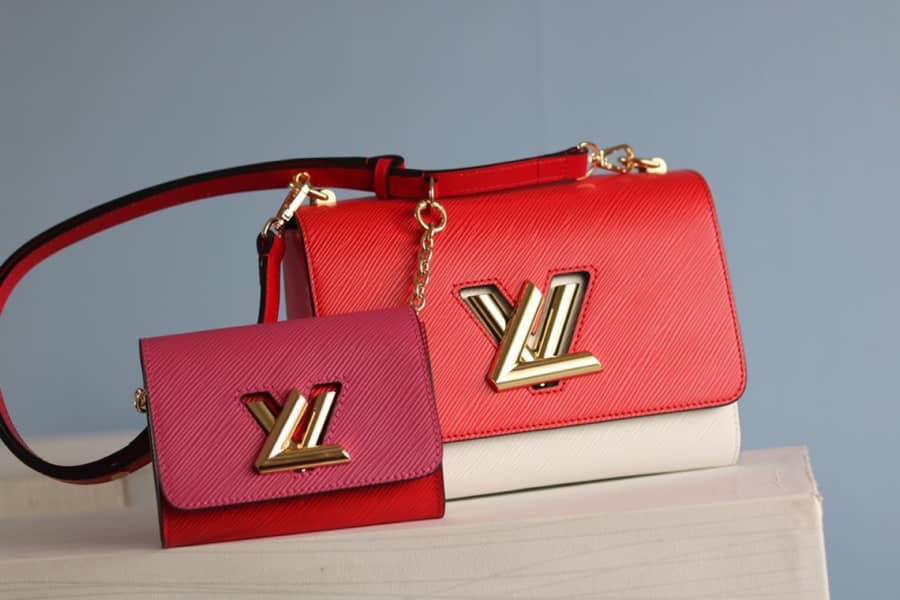 Best Replica Louis Vuitton Epi Leather Twist Series Bag 2pcs/set - Colareps