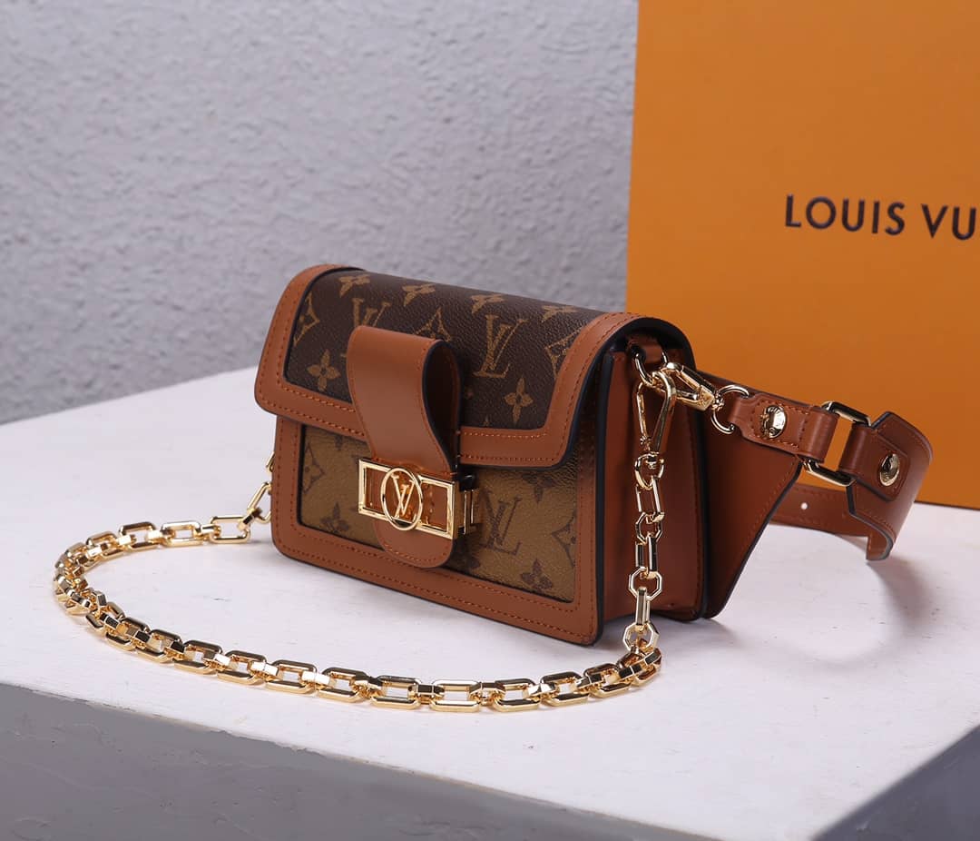 Best Replica LV Bum Bag Dupe Monogram Reverse Dauphine M44586(ColaReps) - Colareps