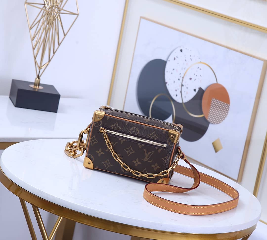 Best Replica Louis Vuitton Monogram Malle Mini Soft Trunk Replica Shoulder Bag M68906 - Colareps