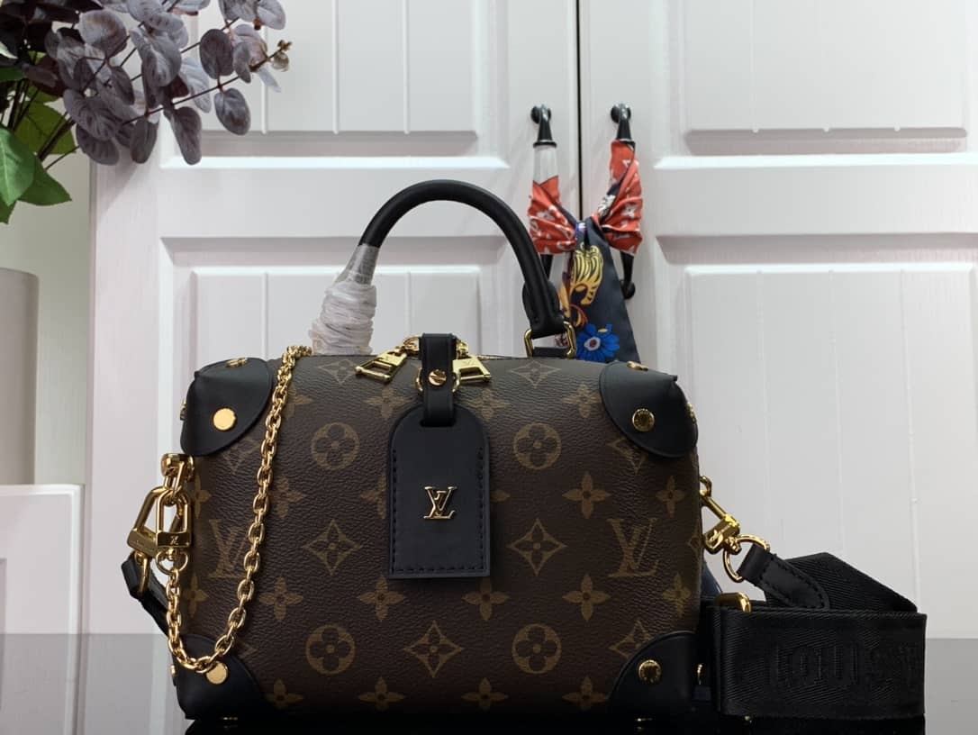 Best Replica Louis Vuitton Petite Malle Souple Monogram Bag Replica M45571 - Colareps
