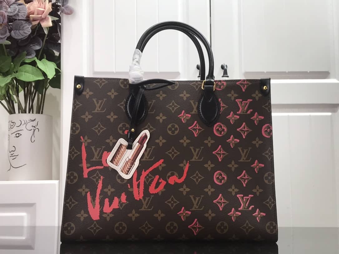 Best Replica Louis Vuitton Monogram Giant Canvas Onthego MM Bag Replica M45039 - Colareps