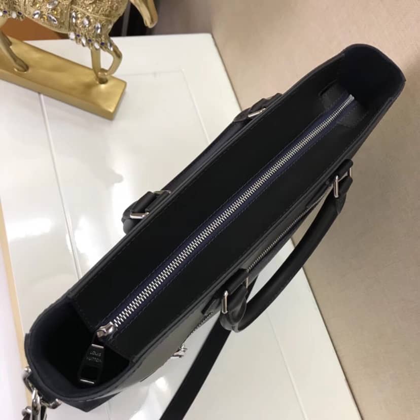 Best Replica Louis Vuitton Newport Tote Damier Cobalt Canvas Bag Replica N41588 - Colareps