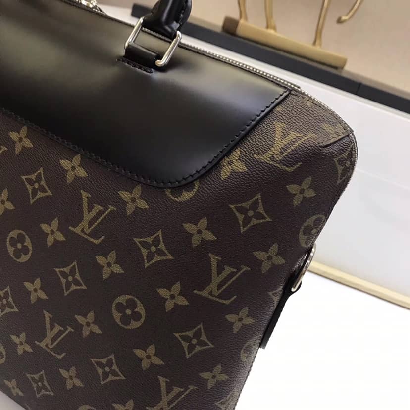 L0vis Vvtt0n Porte Monogram Macassar Document Bag Replica M54019
