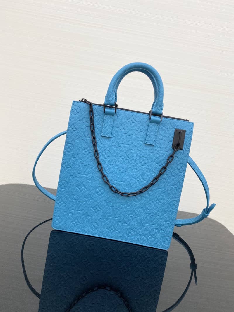 Best Replica Louis Vuitton Sac Plat Messenger Bag Replica Blue M55891 - Colareps