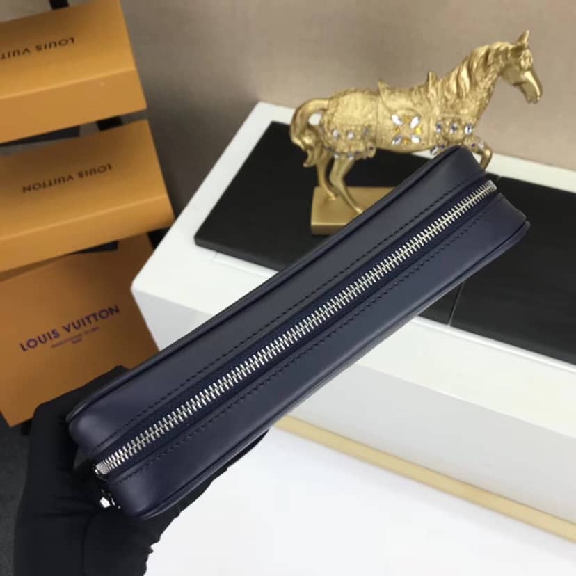 L0vis Vvtt0n Kasai Clutch Epi Leather Replica Blue M51726