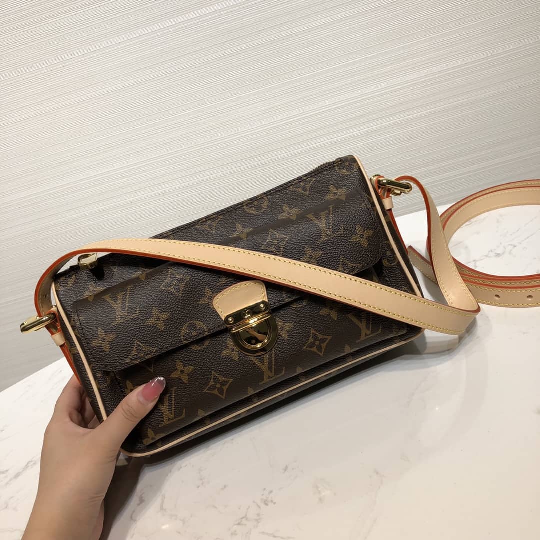 Best Replica Louis Vuitton Ravello GM Monogram Canvas Replica Shoulder bag - Colareps