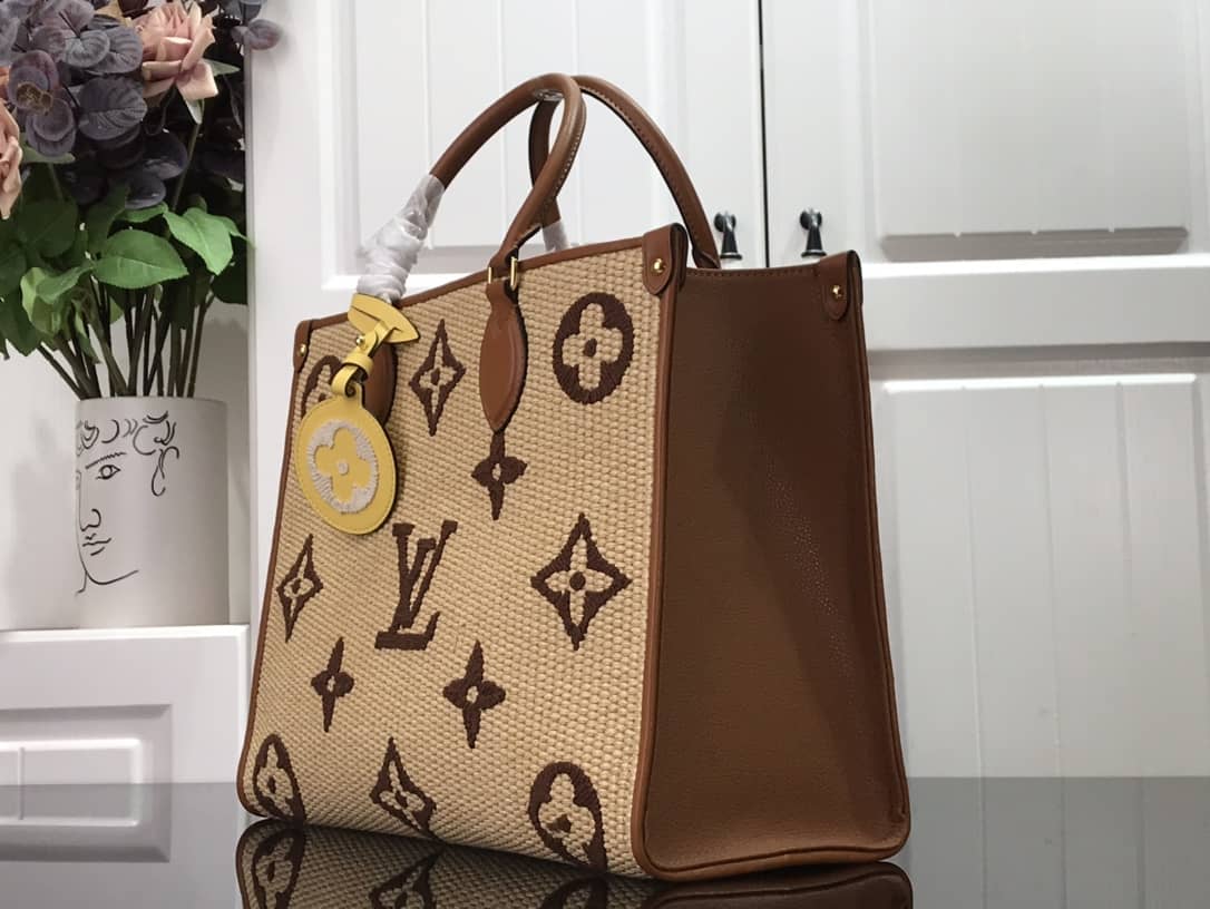 Best Replica Louis Vuitton Monogram OnTheGo MM Bag Replica Yellow M57723 - Colareps