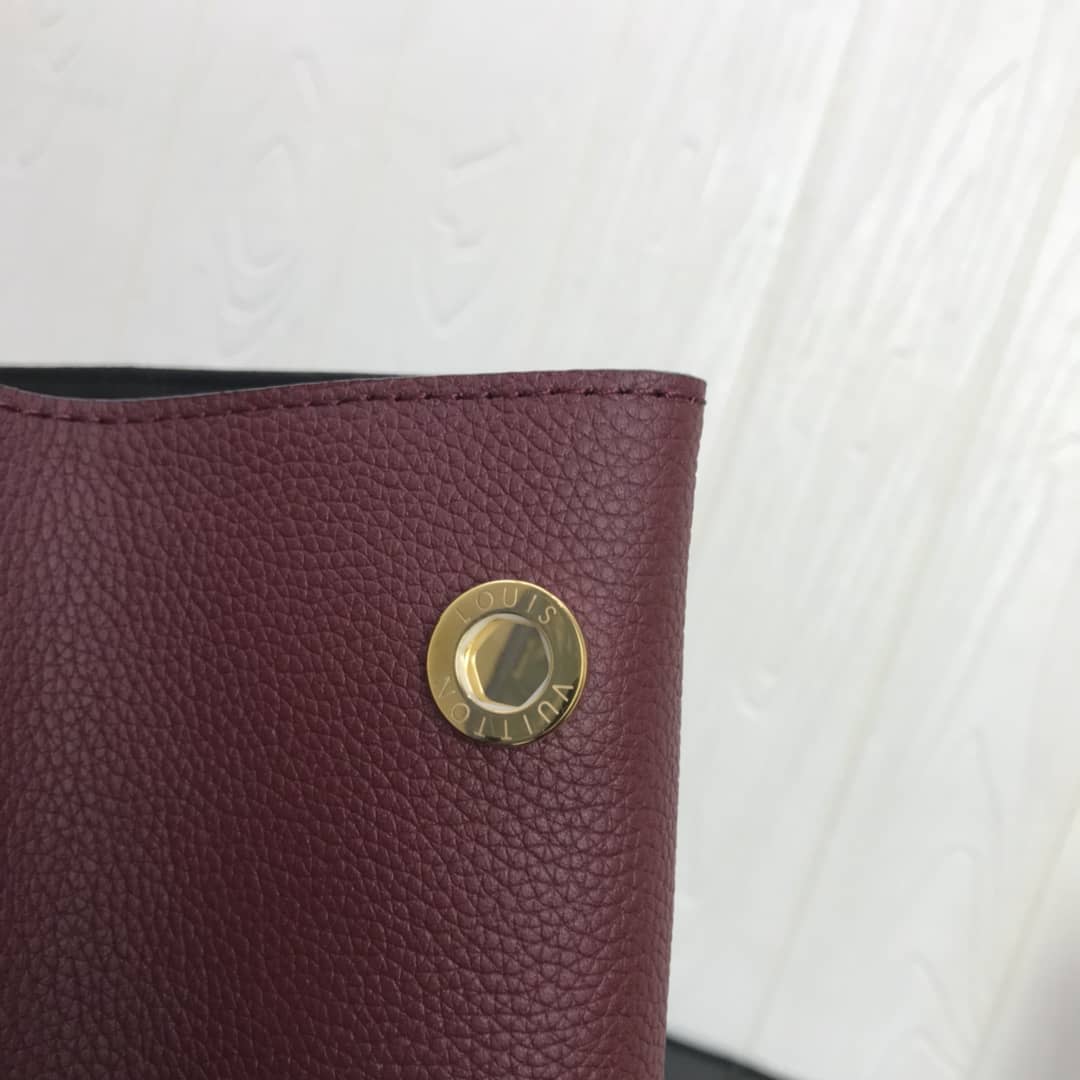 Best Replica Louis Vuitton Monogram Fold MM 2way Tote Replica Black M45409 - Colareps