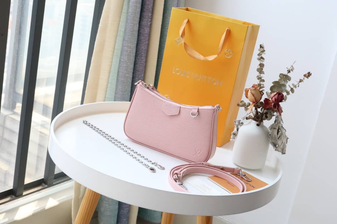 Best Replica Louis Vuitton Easy Pouch 2way Epi Replica Crossboy Bag Pink M80483 - Colareps