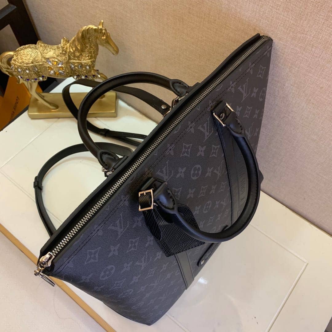 Best Replica Louis Vuitton Mens Monogram Eclipse Canvas Tote Backpack Replica M45221 - Colareps