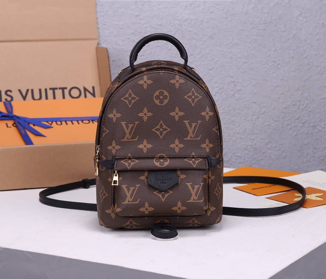 Best Replica Louis Vuitton Palm Springs Mini Replica Backpack Brown M44873 - Colareps
